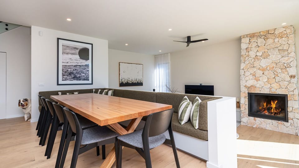 Seabound Luxe House Dining and Living Room