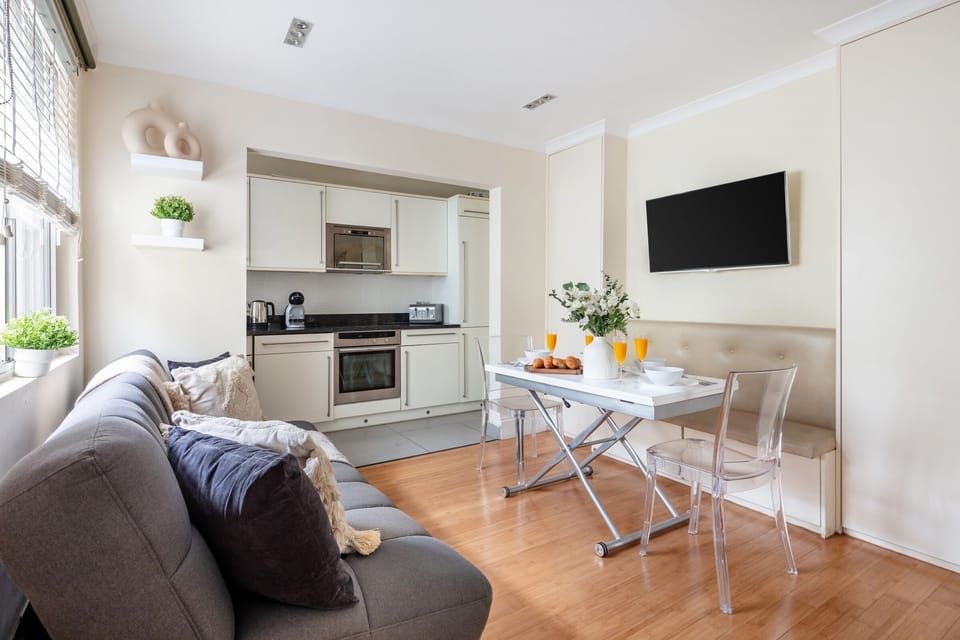 The living area