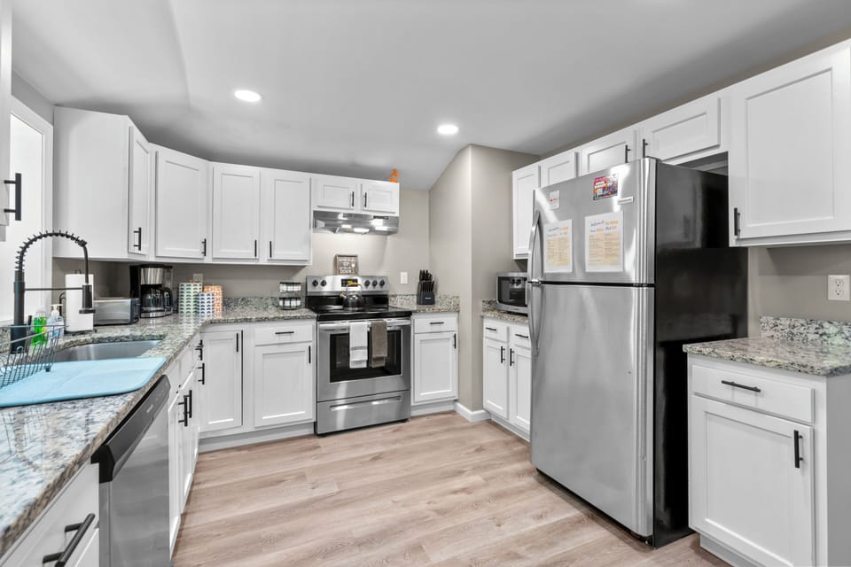 stainless steel appliances