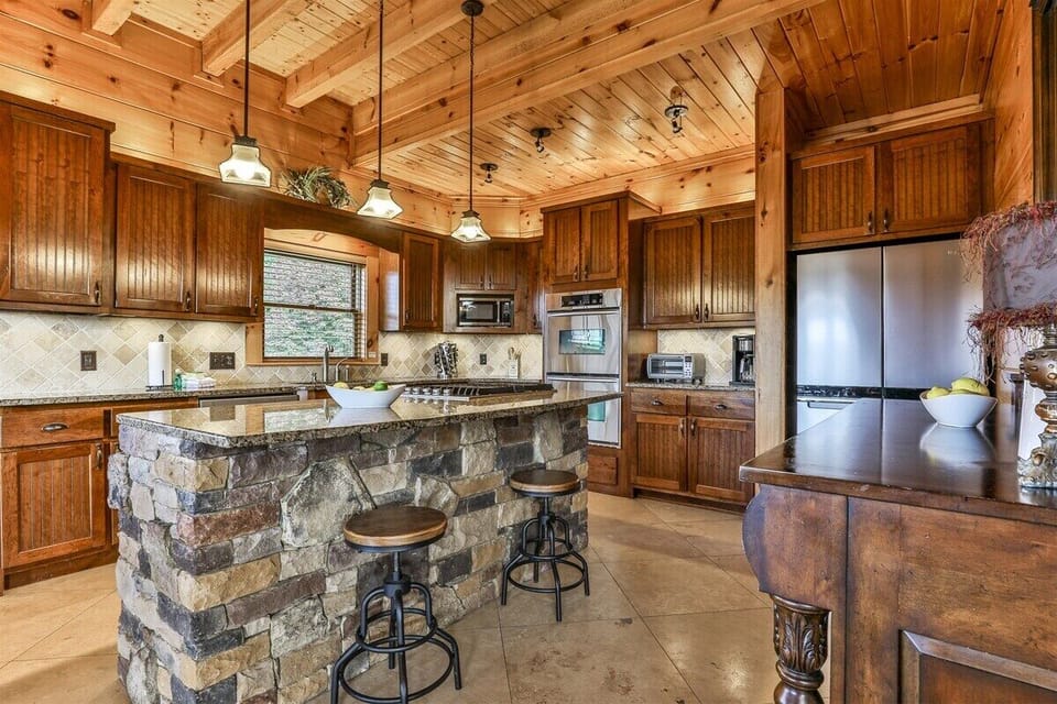 Fully Stocked Stainless Steel Kitchen
