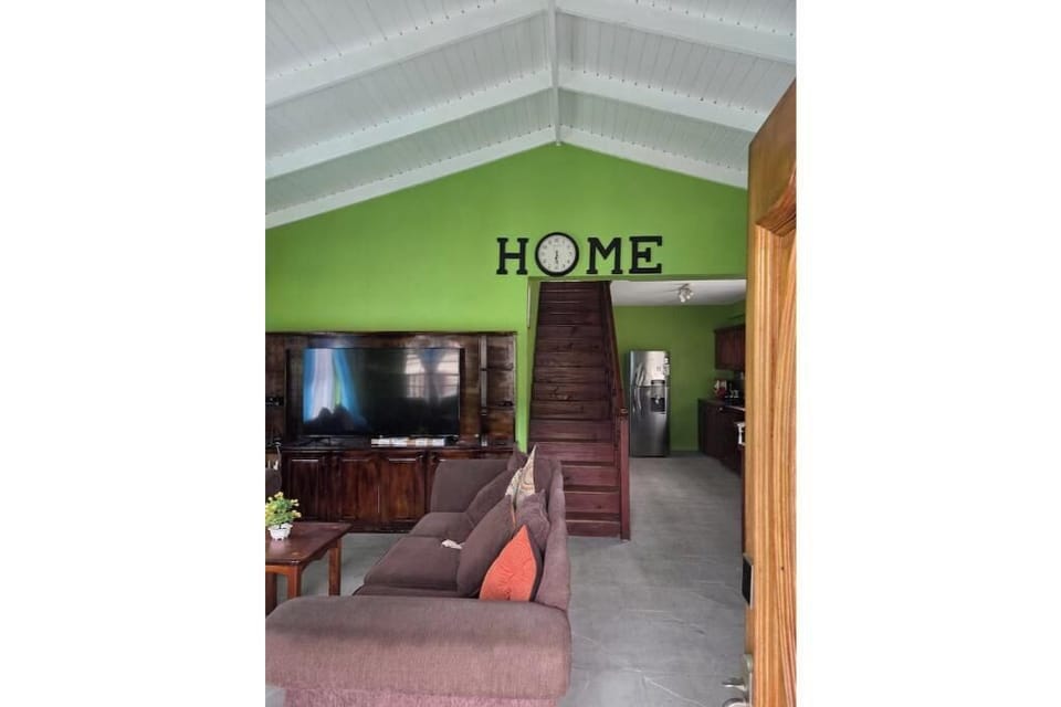 Open floor concept, spacious home.