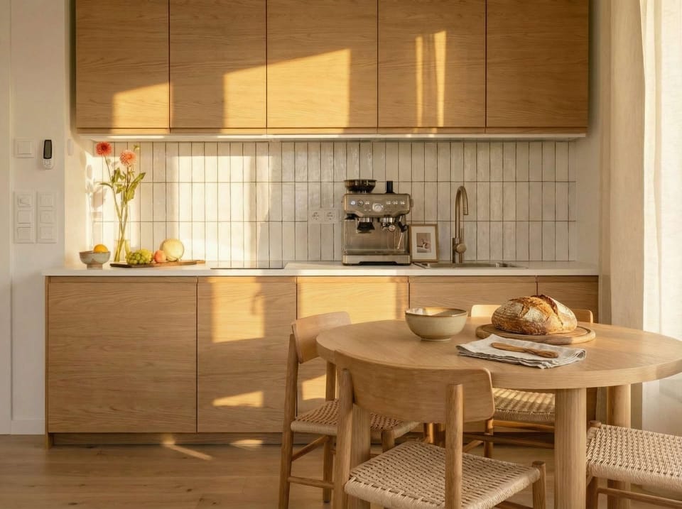 Fully equipped kitchen with everything you need for basic cooking - please, see the list of amenities
