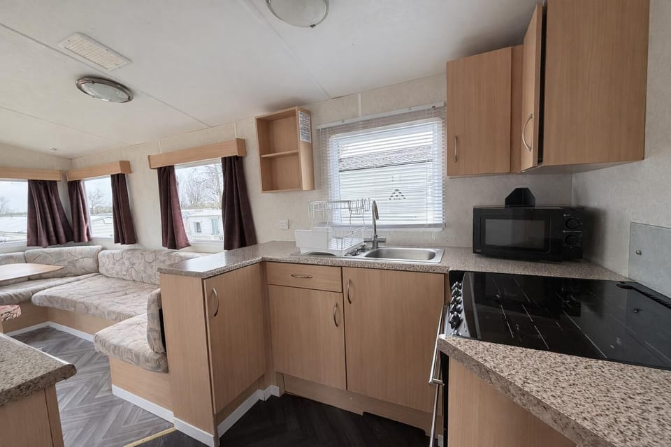 After a day enjoying direct access to Tunstall beach, this is the perfect spot for the family to gather and relax.