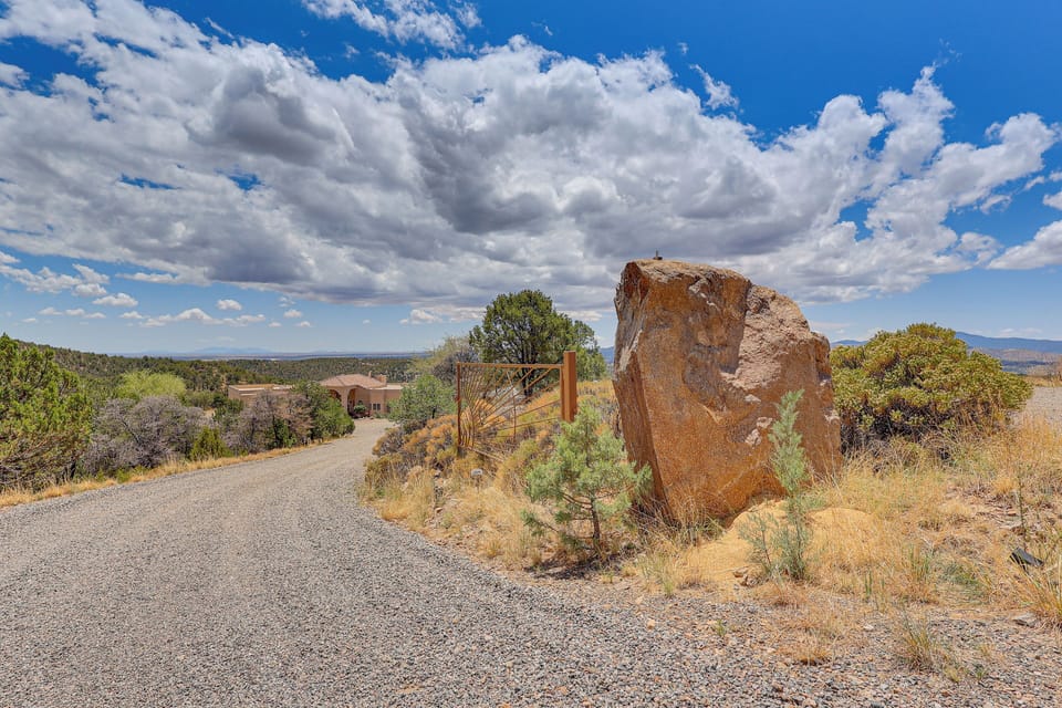 Entrance to Property