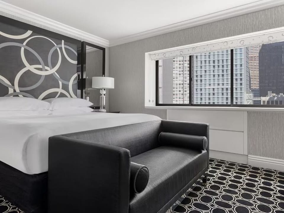 Stretch out by the window and savor quiet downtime.
