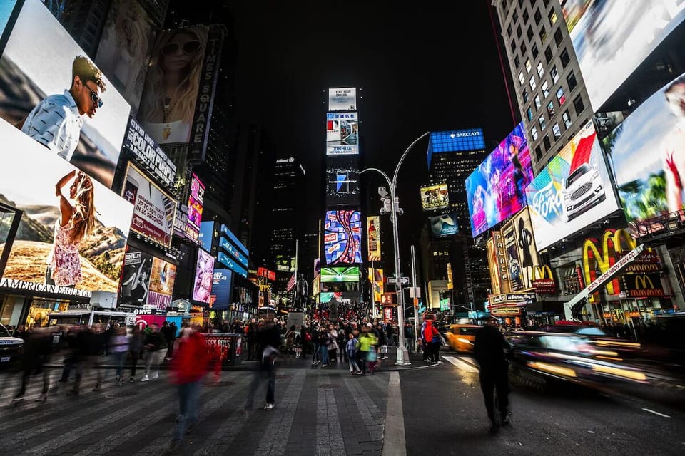 Step into iconic nightlife and neon just minutes away.