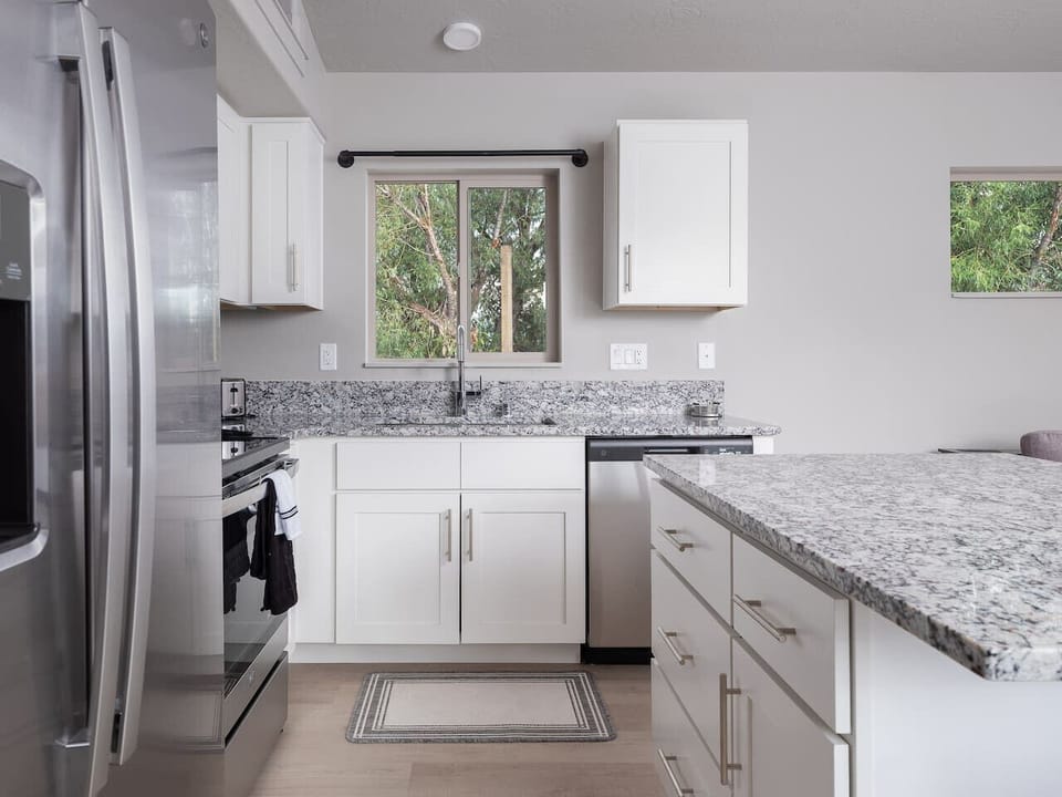 Kitchen with Stainless Steel Appliances