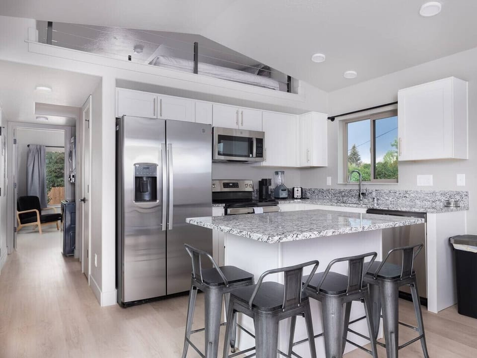 Kitchen with Stainless Steel Appliances