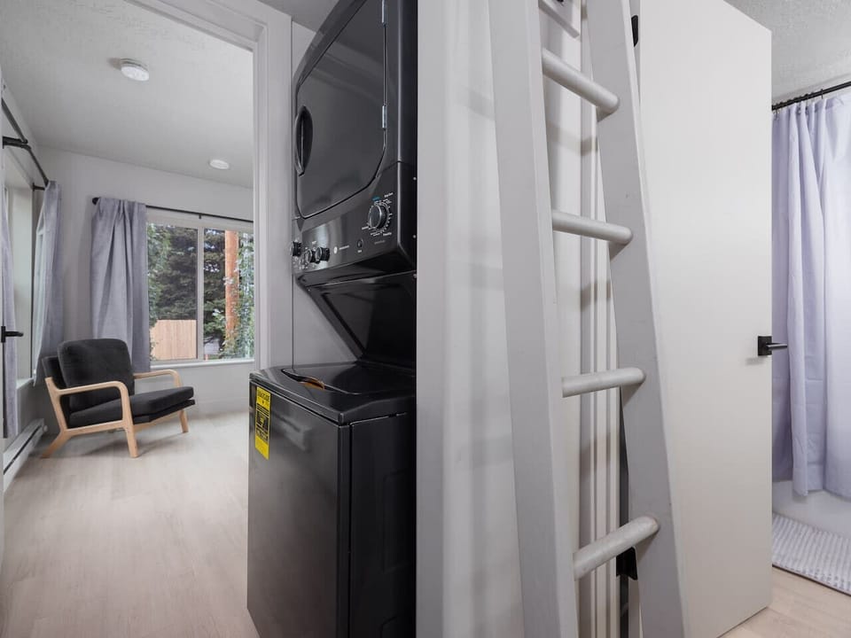 Washer/Dryer & Ladder to Loft