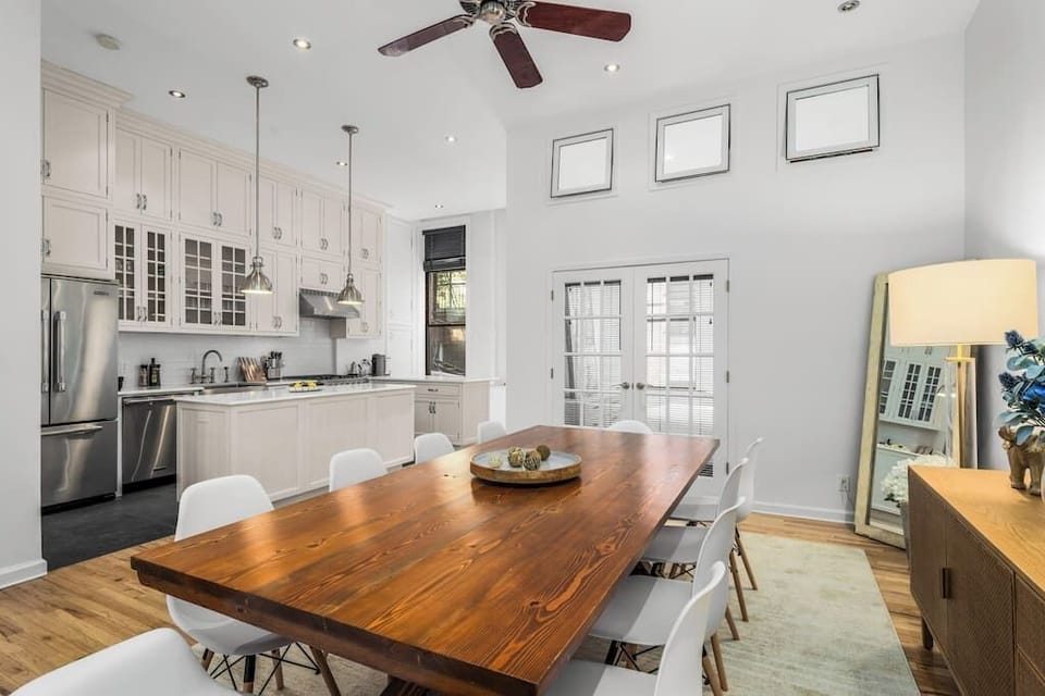 Visit us at stayhaus [dot] co for our full portfolio. 1800 SQFT authentic Soho loft.