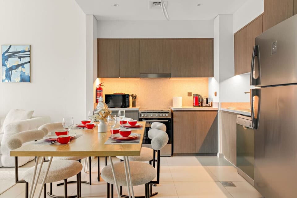 Dining Delight: Elegant dining setup perfect for memorable meals and gatherings!