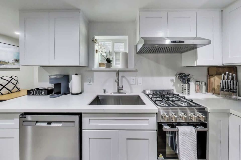 compact kitchen has everything you need.