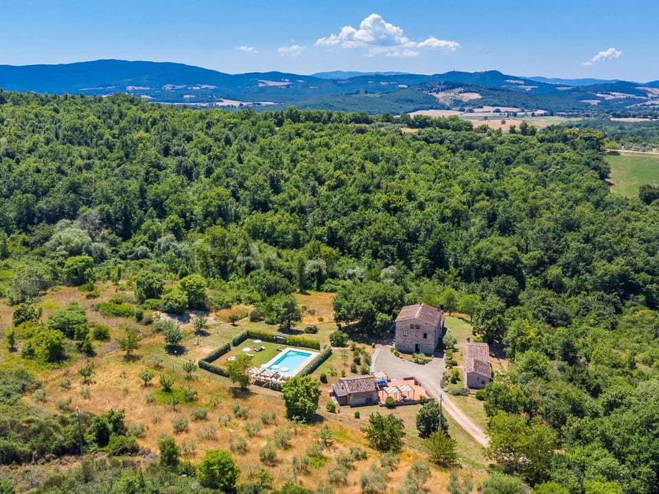 Swimming Pool, Bird'S-Eye View, Landscape, Rural Area, Land Lot, Estate, Aerial Photography, Resort, Plantation, Eco Hotel