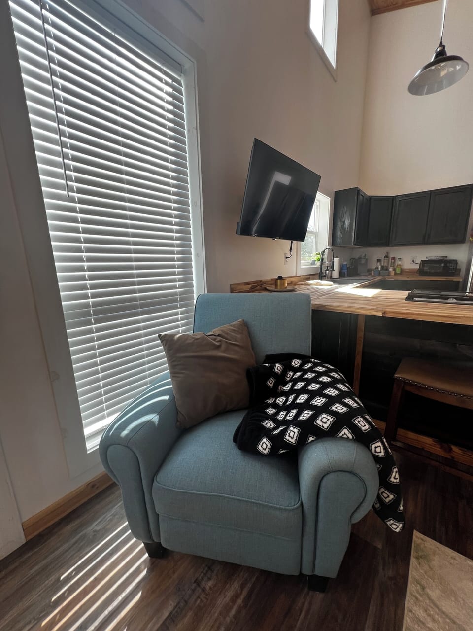 Comfy recliner to visit while you relax!!