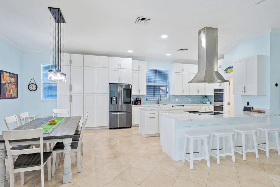 Dinning room and kitchen