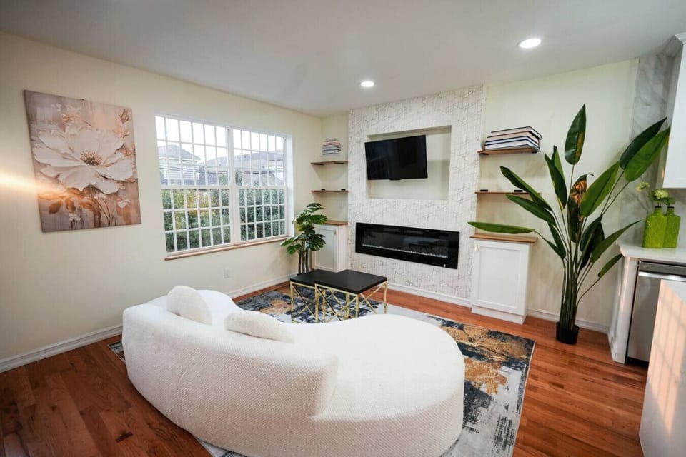 Living Room with Smart TV