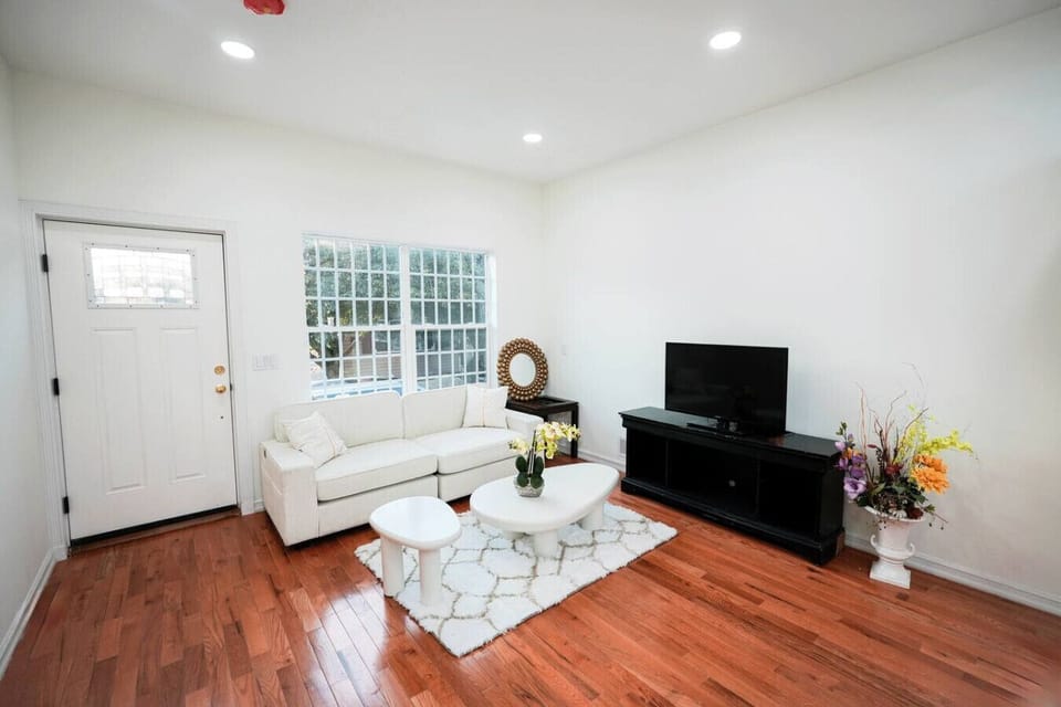 Living room with Smart TV