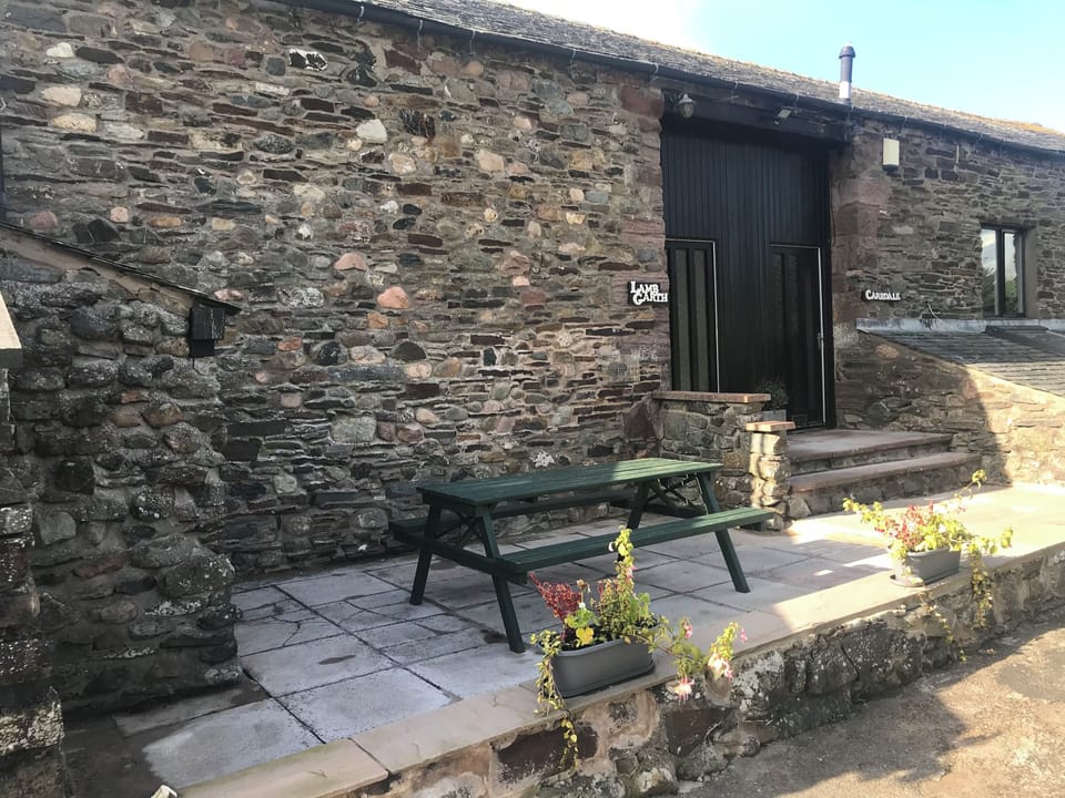 Lamb Garth Cottage with Patio outside area
