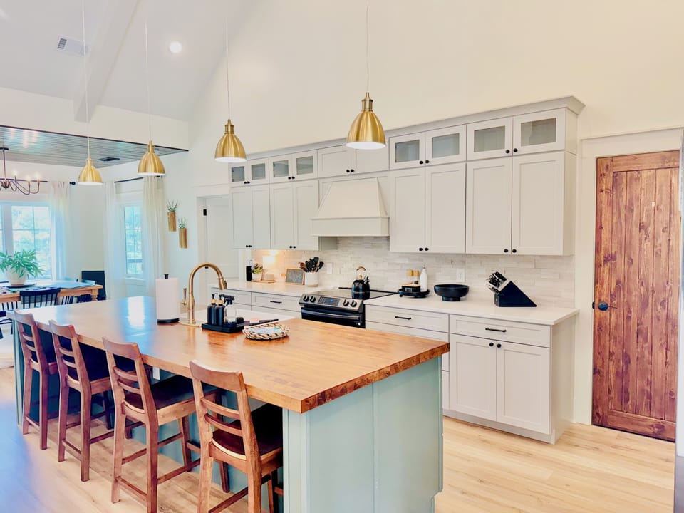 Upstairs kitchen