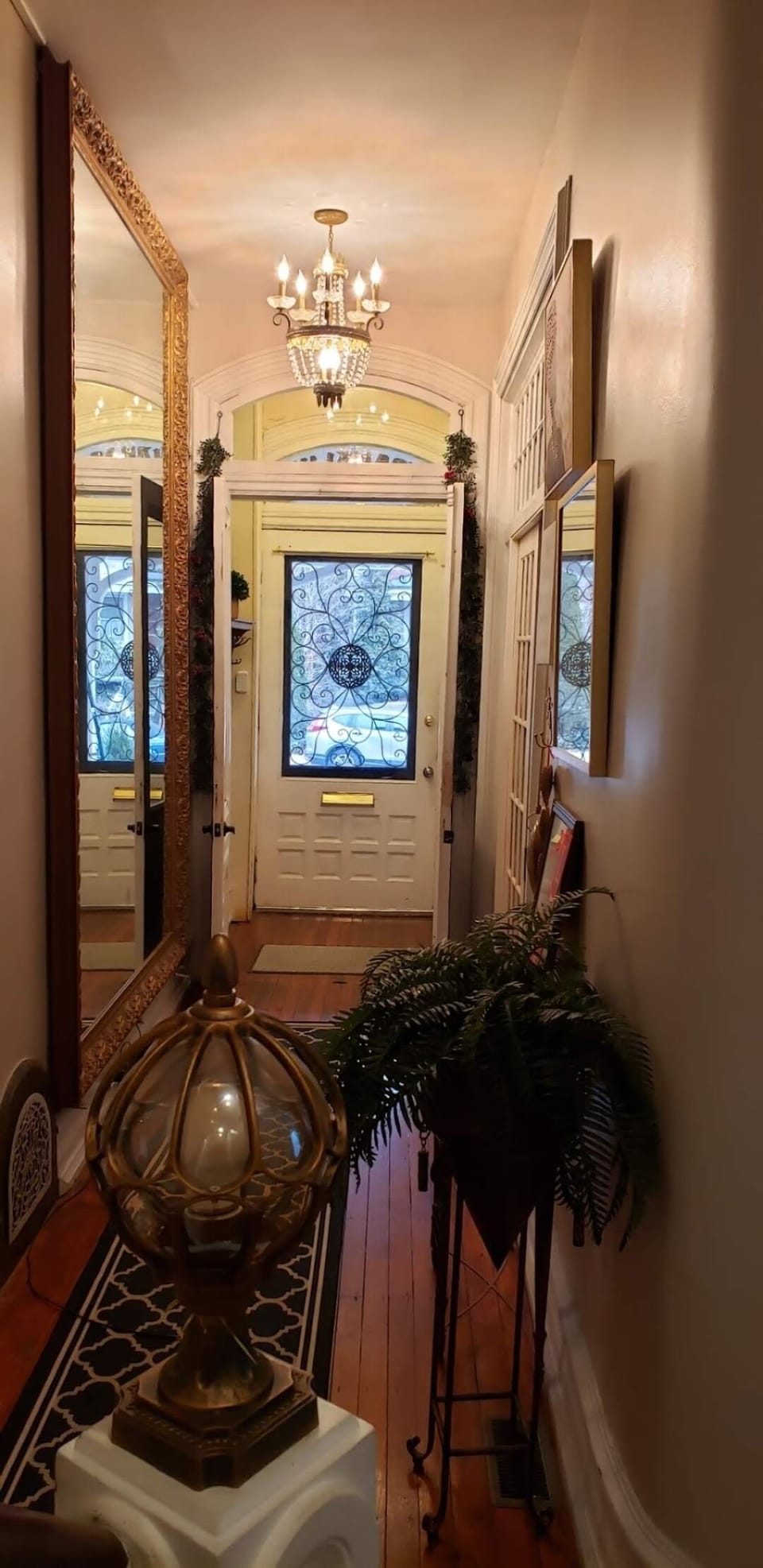 Main entrance. Follow steps up to your 3rd floor apartment.  (Unit 4)