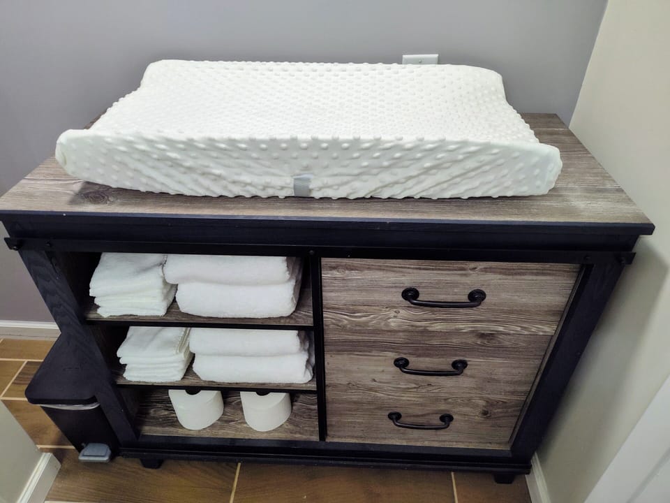 Baby Changing Station.