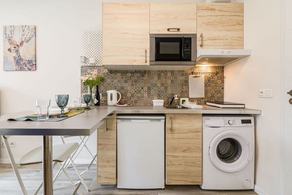 One of Two Fully Equipped Kitchens | Book Now with RENTUJEMY