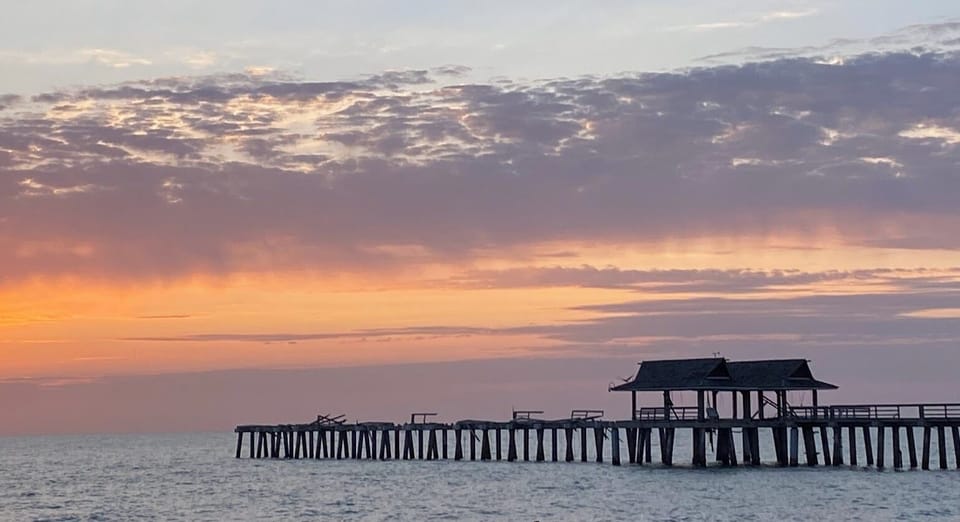 Just minutes away from beautiful sunsets on the beach. 