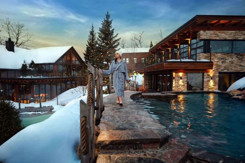 Nordik Spa (only 2 minutes away)