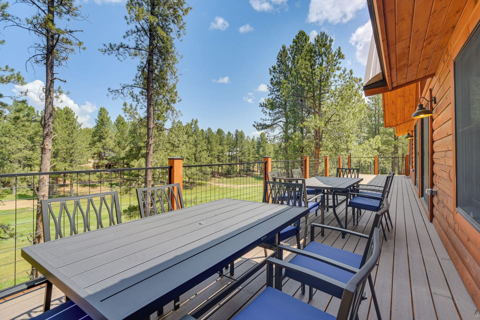 Angel Fire Vacation Rental | 5BR | 4BA | Steps Required | 3,200 Sq Ft
