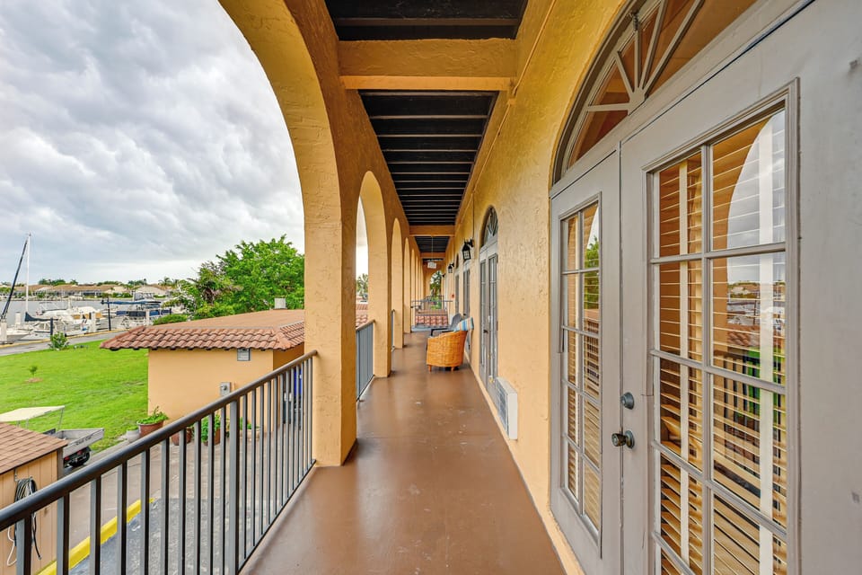 Balcony | Marina View | Access From Studio