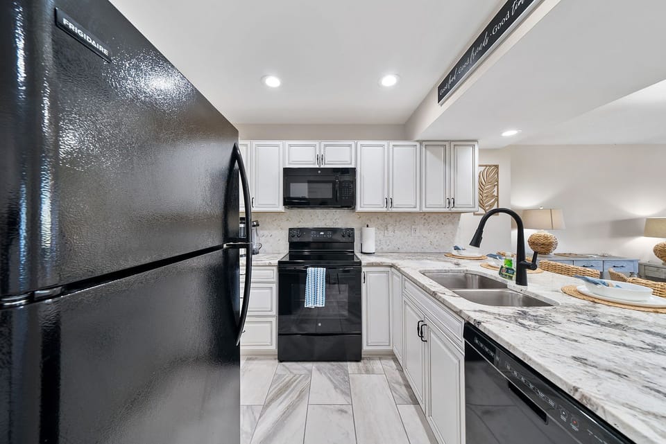 Newly remodeled kitchen