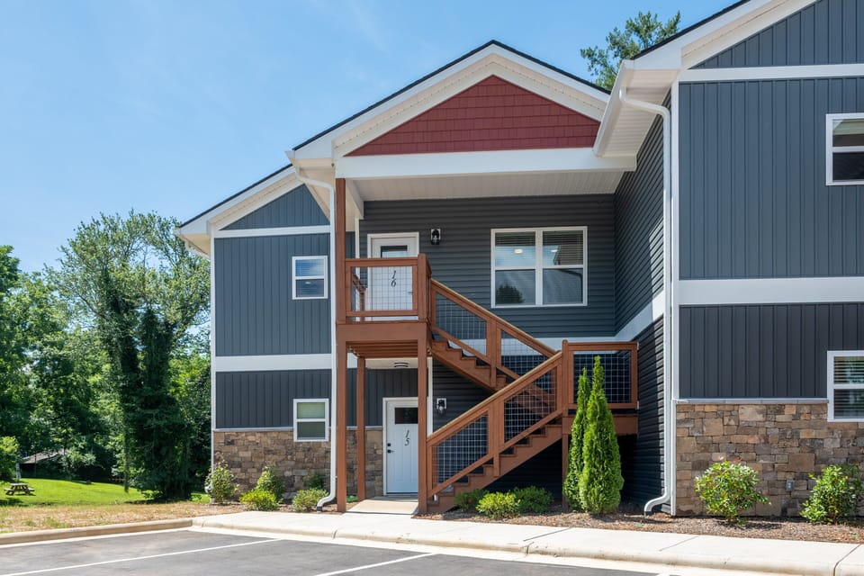 Exterior - Upper Level Unit