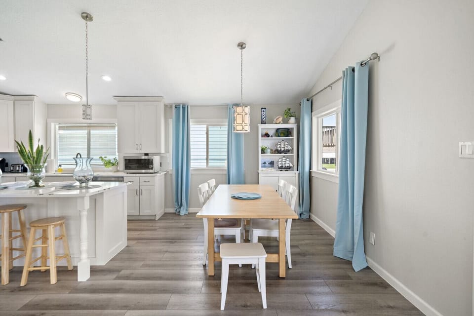 This is the main dining area of the home