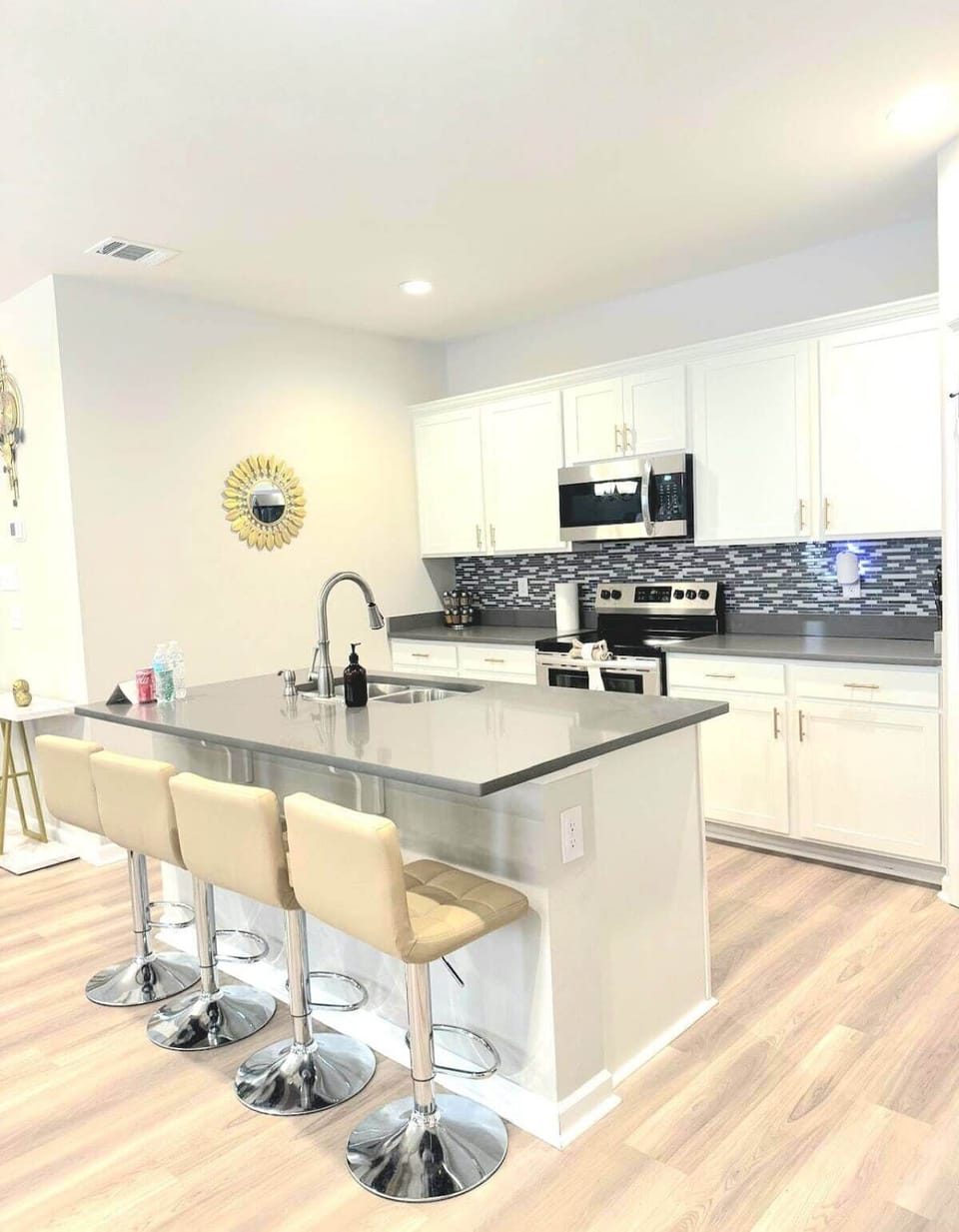 Modern Open Kitchen - Pull Up a Seat, Gather, Dine & Connect