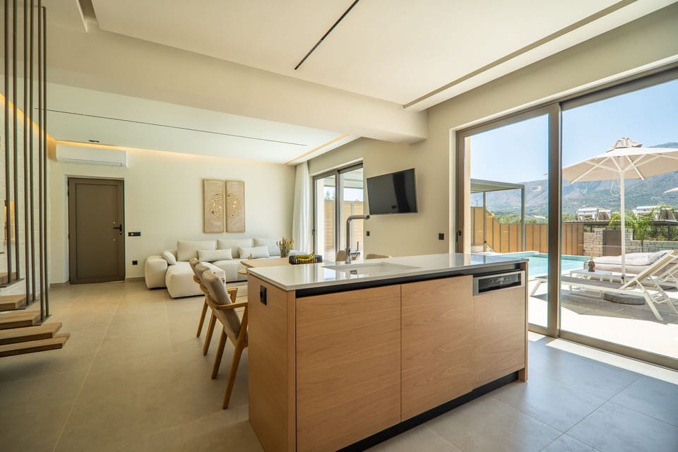 Kitchen, Living Room