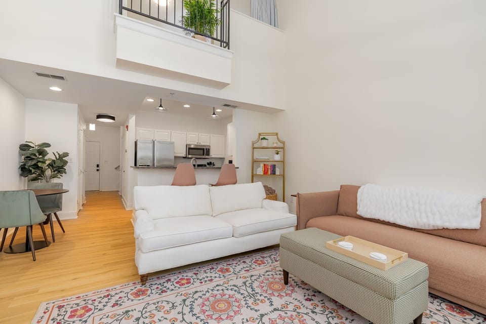Bright and airy space with stylish seating  for perfect relaxation.