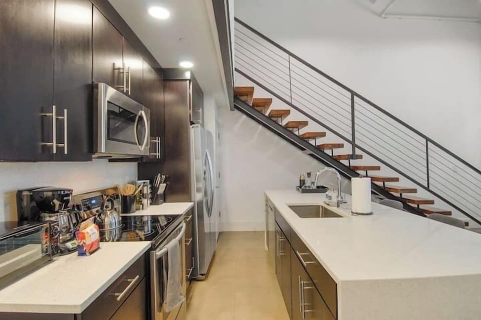 Cook a gourmet meal in your fully-equipped kitchen