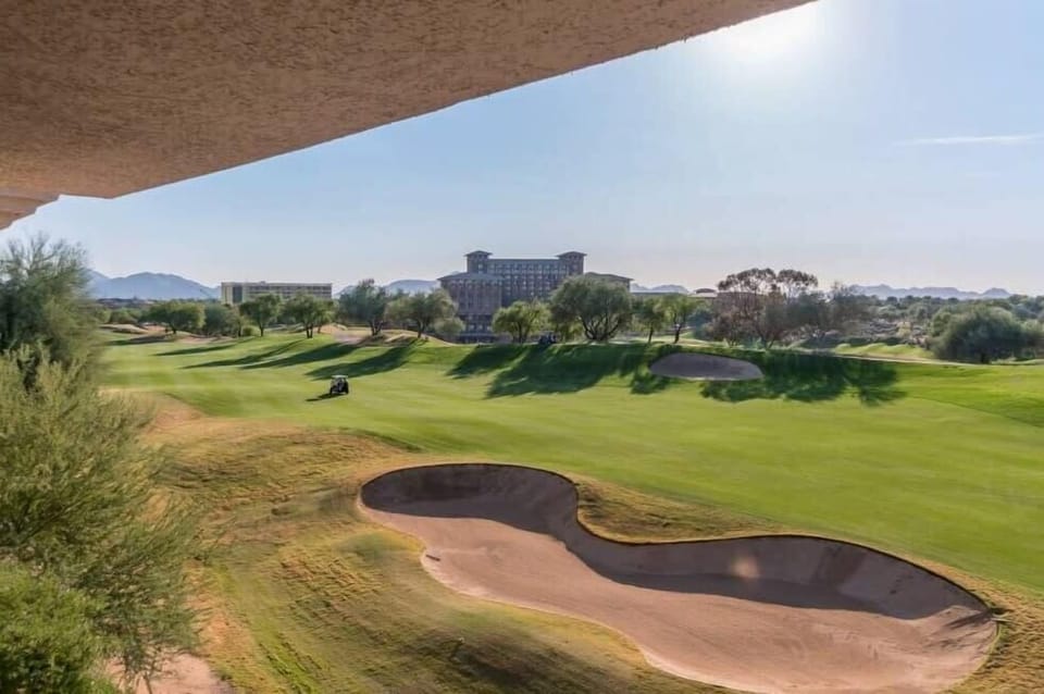 Right next to the golf course!