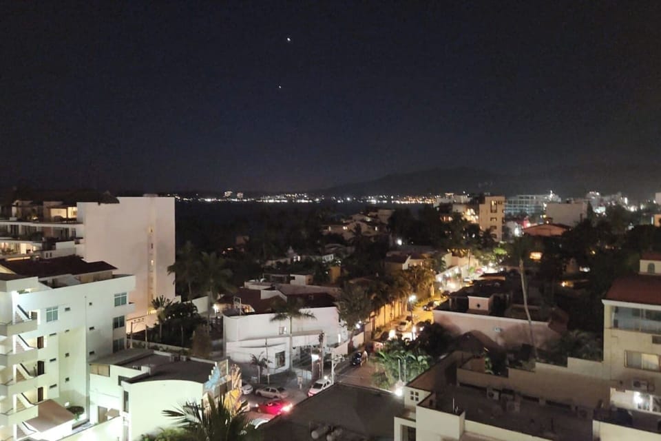Ocean view from atop of the building
