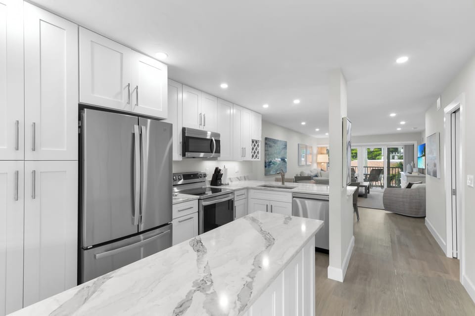 newly remodeled kitchen