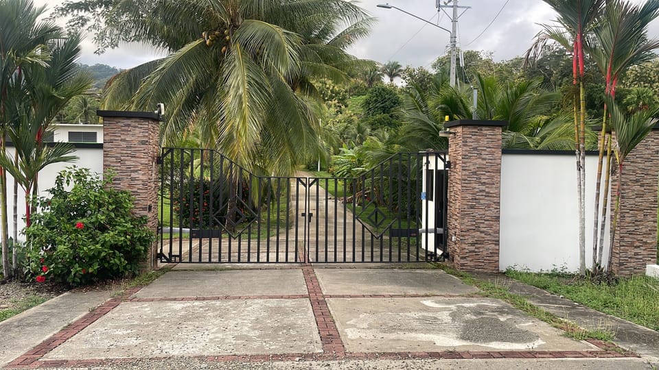 The main entrance to Brisas del Mar, private and secure!