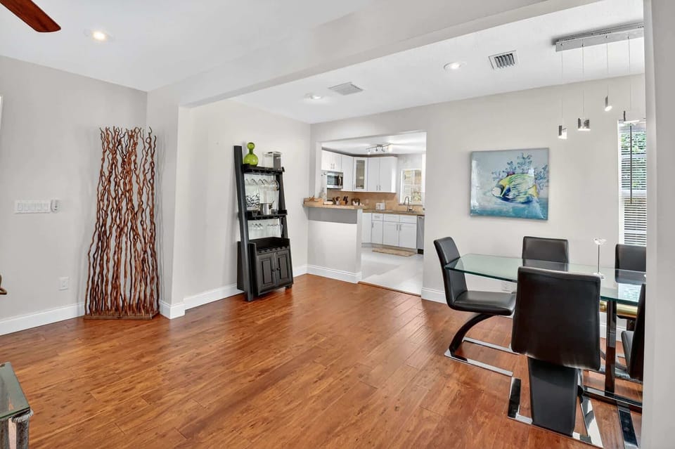 Make mealtime memories together at the dining table, seating 8​