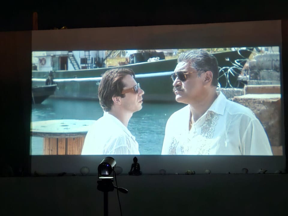Outdoor Movie Projector