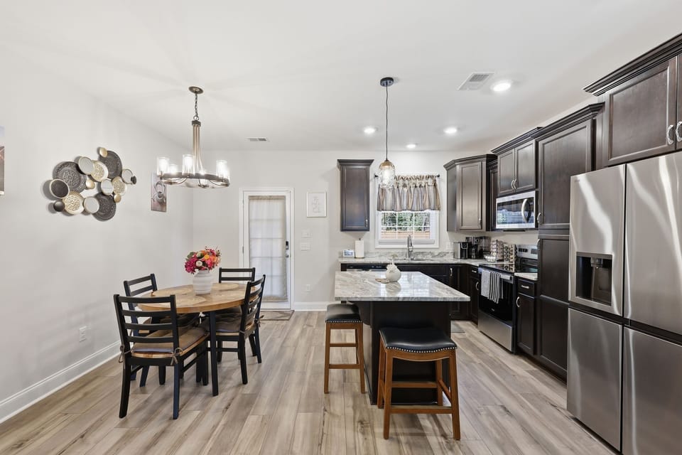 Kitchen and Dining area