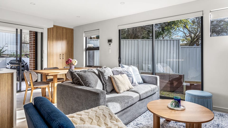 Natural light and cozy vibes.