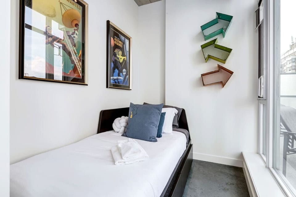 A tucked-away space for a cozy night`s sleep.