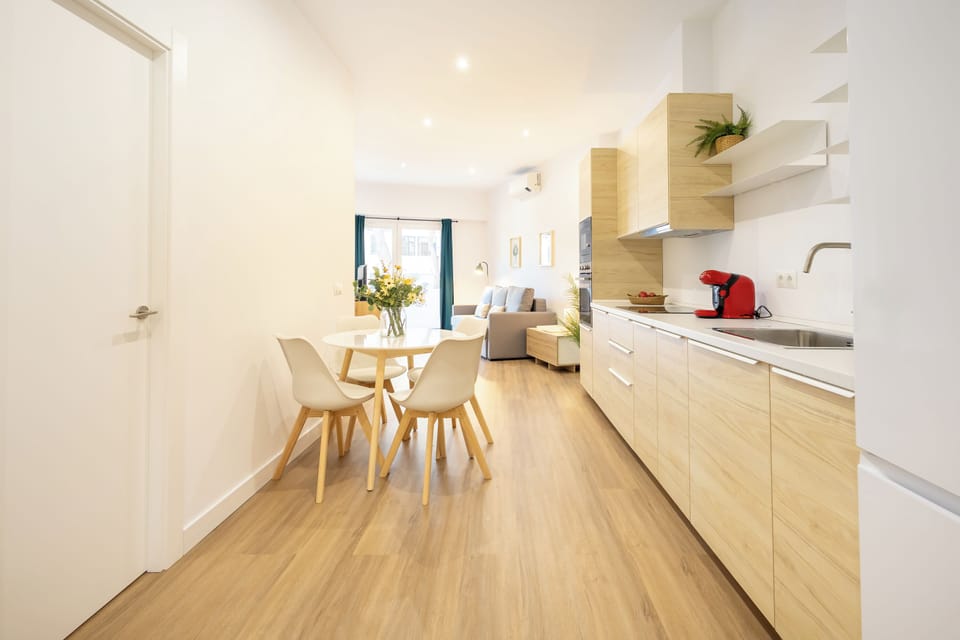Living and dining room