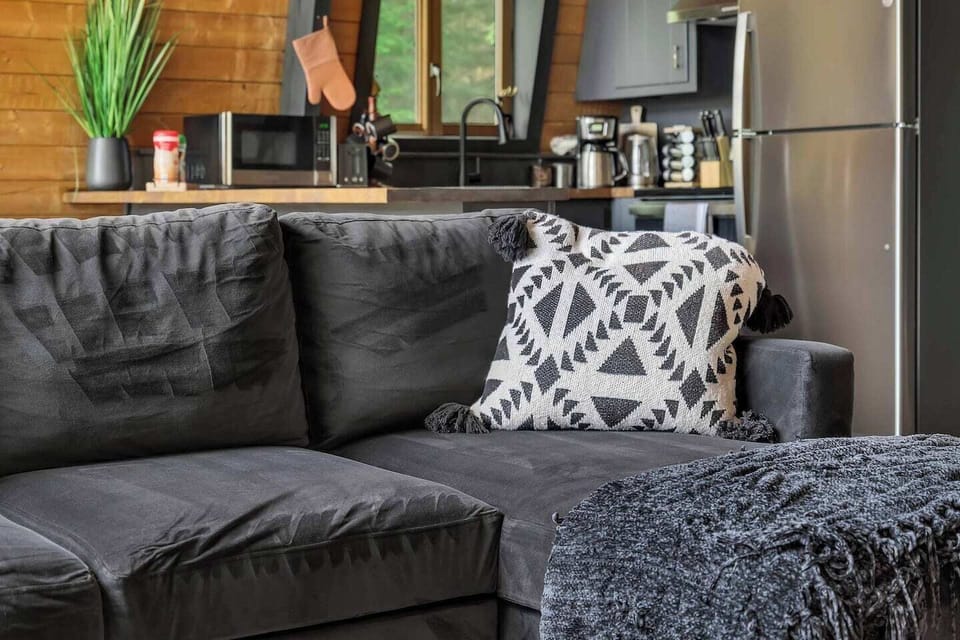 Relax in style with modern decor and plush seating perfect for unwinding!