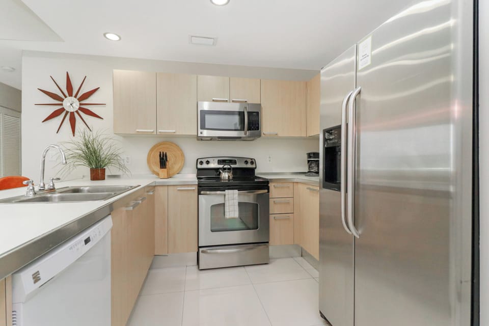 Cook a gourmet meal in your fully-equipped kitchen