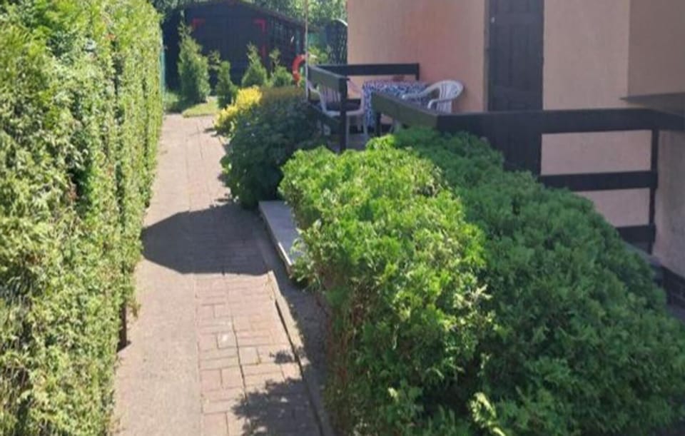 outside